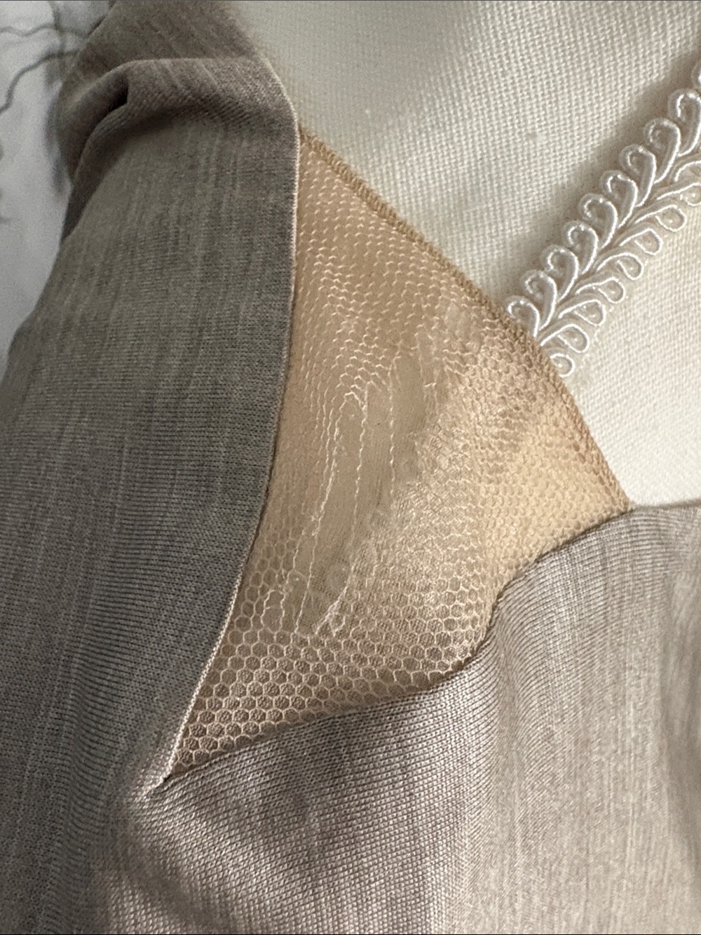 Akris Beige/Tan Pleated Midi Dress - Picture 11 of 14